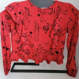 Zara Trafalic collection blouse with tags size ?